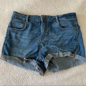Denim shorts- mango size 8
